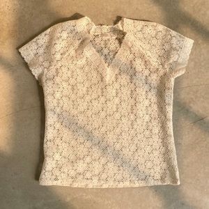 Vintage lace top